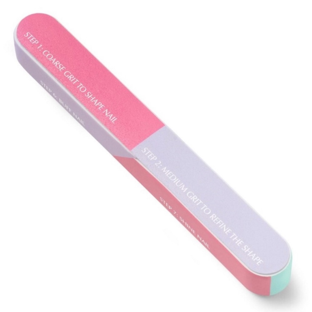 💞 New 7 Step All In One Multicolored Nail Buffer